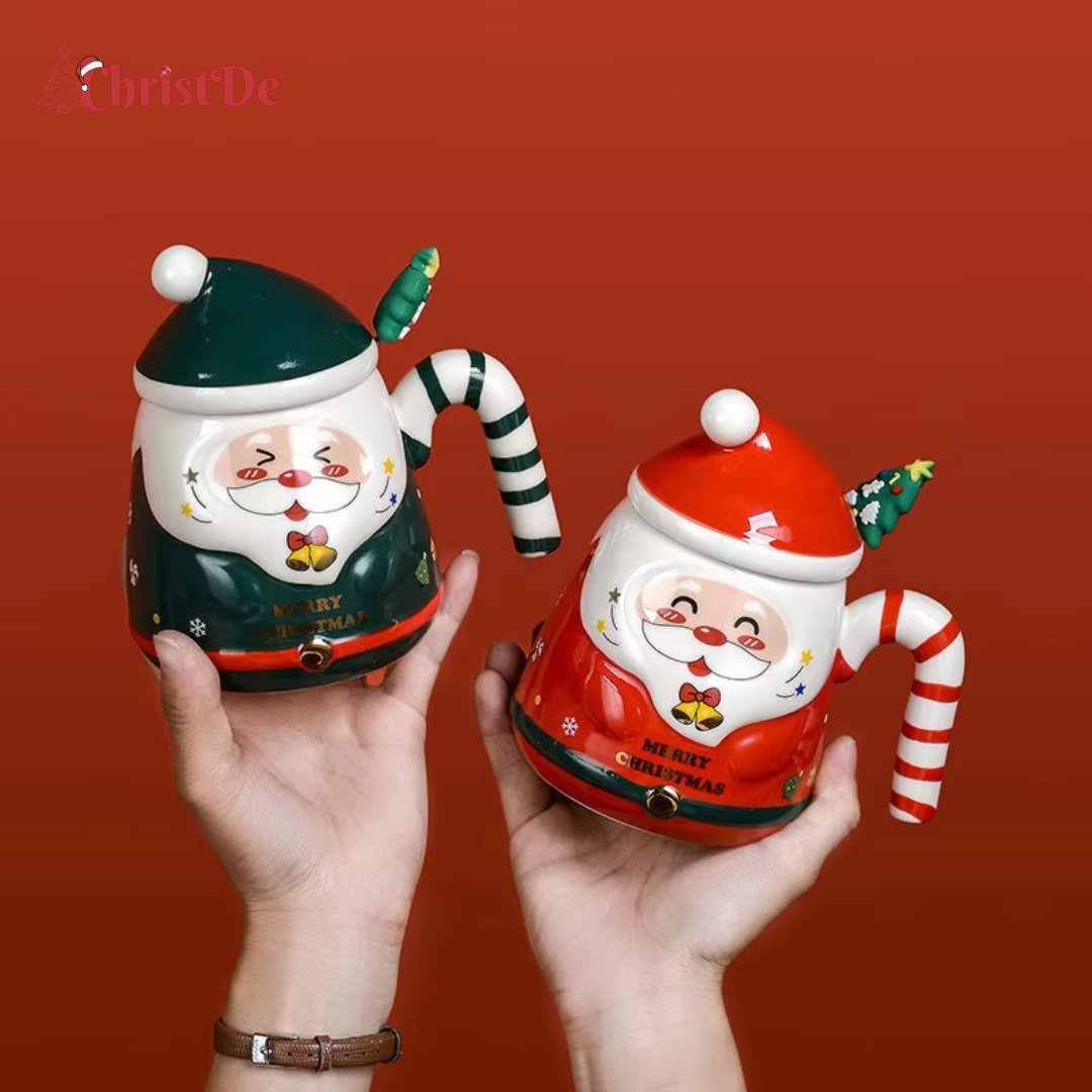 ChristDe - Santa Claus Christmas Cheerful Mug