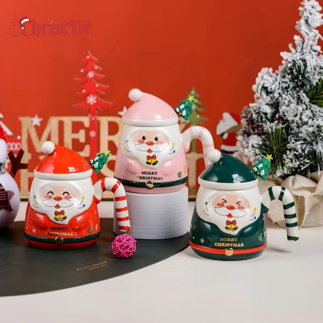 ChristDe - Santa Claus Christmas Cheerful Mug