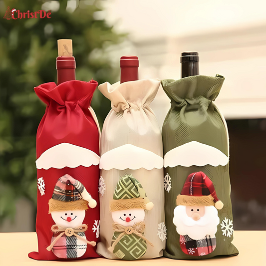 ChristDe - Holiday Cheer Wine Sleeve