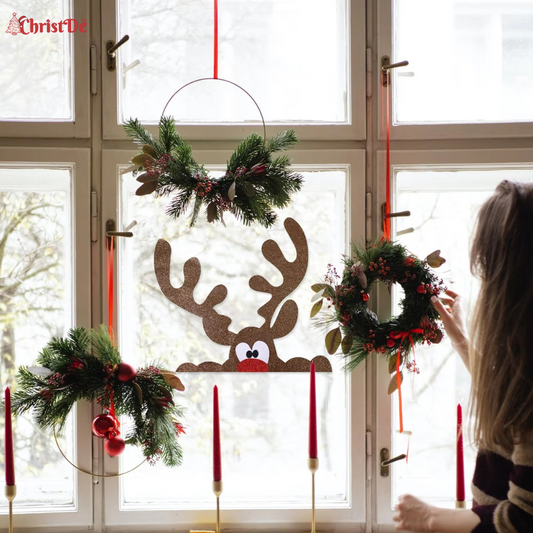 ChristDe - Christmas Wall Art Sticker