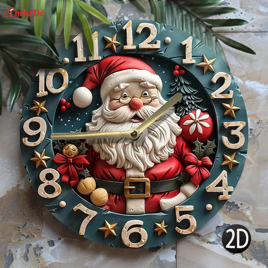 ChristDe - Jingle Holiday Clock