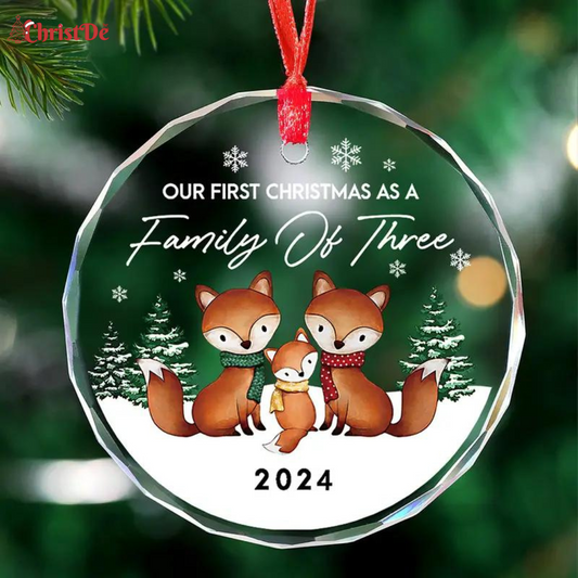 ChristDe - Sweet Family Christmas Ornament