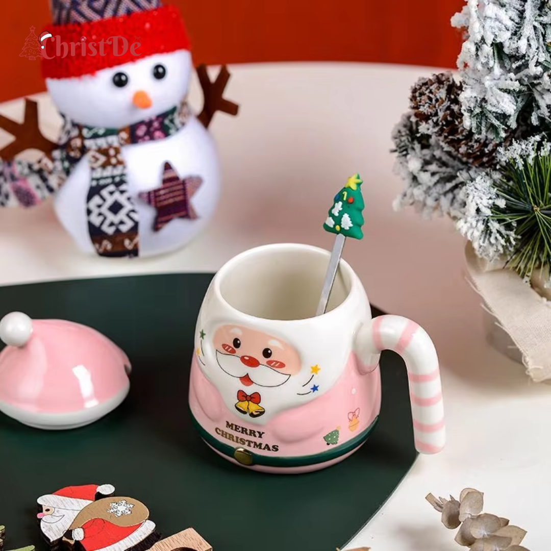 ChristDe - Santa Claus Christmas Cheerful Mug