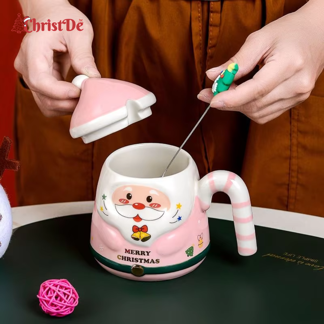 ChristDe - Santa Claus Christmas Cheerful Mug